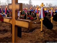 Розслідувачі підрахували кількість російських солдатів, які були вбиті за рік в Україні. Фото «Сибір. Реалії».