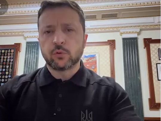 Зеленський провів розмову з Трампом, фото скріншот відео