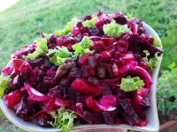 Картопляно-буряковий салат. Фото Елли Іванової
