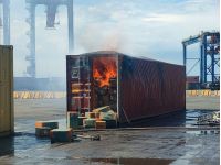 Російські балістикою вдарили по одеському порту, фото Олексій Кулеба