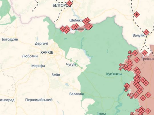 ВСУ опровергает переброску россиянами войск к границе Харьковской области