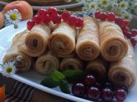 Заварные блины на кефире