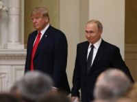 Дональд Трамп и Владимир Путин 