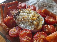 Овощи с сыром в духовке