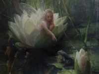 Картина Ольги Кузнєцової «Зустріч у лататті»