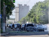 Ворог вдарив по центру Сум, фото ОВА