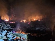 Дроны атаковали Курскую область россии, на&nbsp;месте прилета возник пожар (видео)