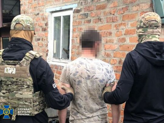 Агента ФСБ затримали на Житомирщині. Фото СБУ