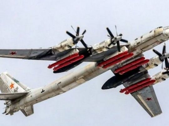 Ту-95МС з ракетами Х-101. Фото з сайту https://militarnyi.com/