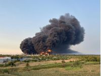 Пожежа у російському Енгельсі, фото інтернет