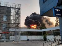 Горить оборонне підприємство в Чебоксарах, фото з відкритих джерел