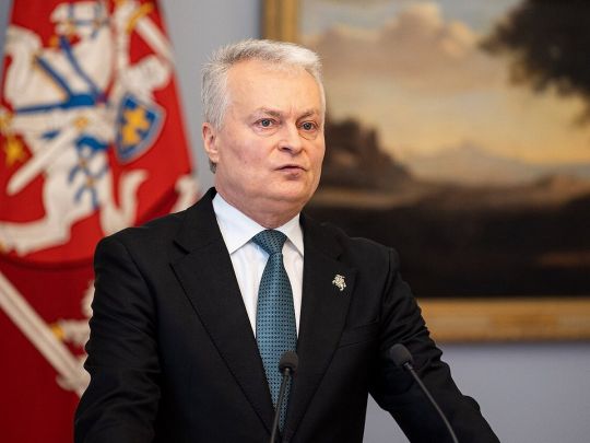 Президент Литвы Гитанас Науседа