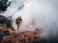Українські захисники на фронті 