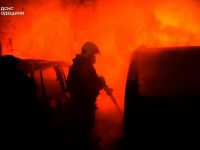 Росіяни застосували північнокорейську балістику для удару по тилових містах. Фото ДСНС