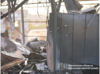 Запоріжжя після атаки росіян, фото ОВА