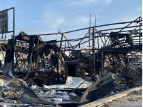 Разрушенная Новая почта в Запорожской области, фото Новая почта