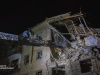 Росіяни вдарили по прифронтовим та тиловим містам України. Фото ДСНС