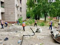 Росіяни вдарили по Дніпру балістикою. Фото зі сторінки Бориса Філатова