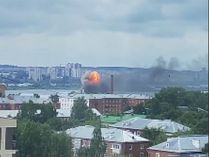 Дроны ВСУ атаковали завод в Ижевске. Фото - скриншот