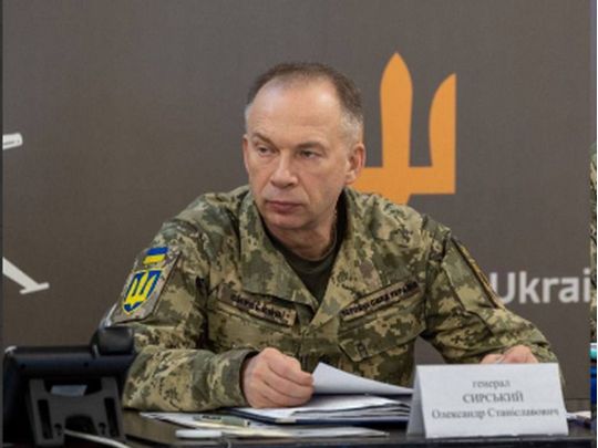Головком ЗСУ провів нараду, присвячену питанням безпеки бійців. Фото зі сторінки Олександра Сирського