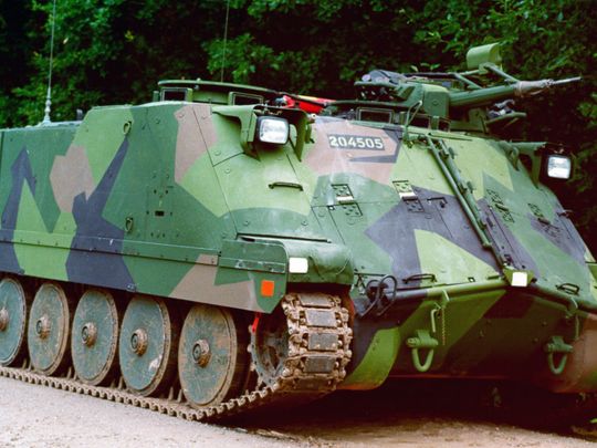 Шведский БТР Pbv 302 