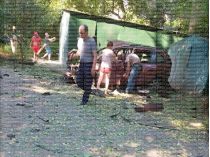В Одесі на Варненській вибухнув Opel із військовим у салоні&nbsp;— Фото: Одесса INFO