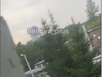 Дроны атаковали химзавод в Краснозаводске под москвой. Фото - скриншот