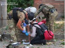 Дроны-камикадзе удатили по ТЦК в Запорожье и Харькове. Фото ОВА