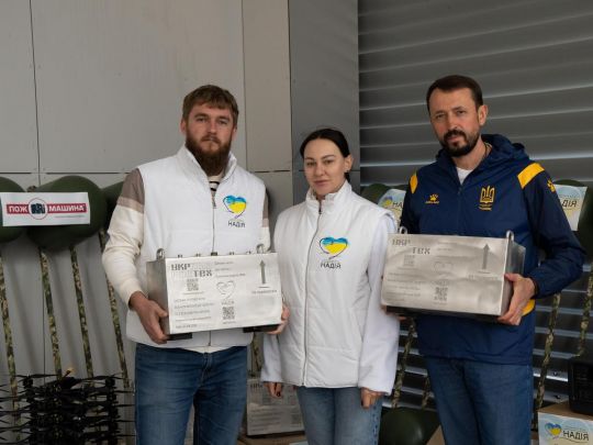 Допомога військовим від фонду «Надія», Валерія Дубіля і Віти Присяжнюк