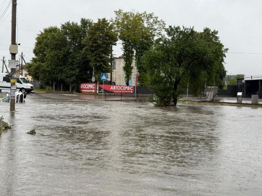 Зливі підтопили Львів. Фото міськради