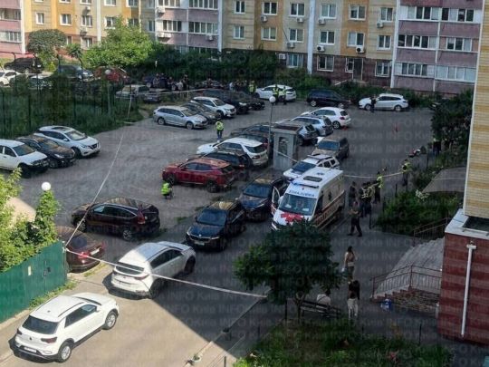 В Киеве неизвестный застрелил мужчину. Фото из соцсетей
