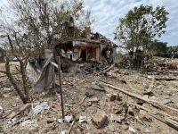 Росіяни вдарили КАБом по околиці Сум. Фото ОВА