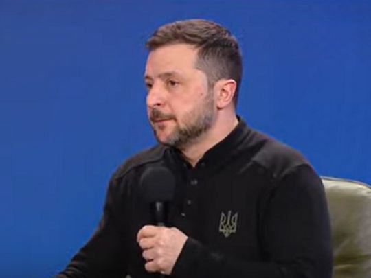 Президент Володимир Зеленський пояснив, чому не підписав угоду про рідкісноземи із США&nbsp;— Фото: скріншот відео