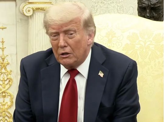 Трамп дав путіну 50 діб на підписання мирної угоди, фото скриншот відео