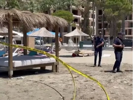 На відпочинку в Албанії загинула українка, фото скриншот відео