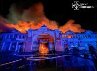 В Одесі серйозно постраждав ринок «Привоз», фото ДСНС