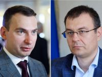 Народные депутаты Даниил Гетманцев и Ярослав Железняк