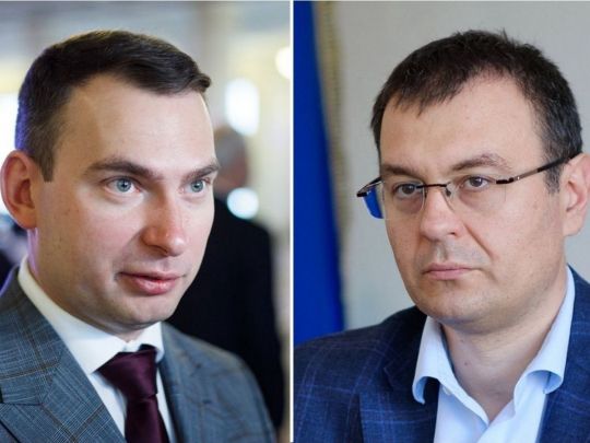 Народні депутати Данило Гетманцев та Ярослав Железняк