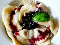 Вареники с черникой