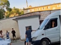 Нападение на ТЦК в Полтавской области, фото скриншот видео