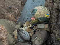 Пехотник в окопе. Фото Генштаб ВСУ 
