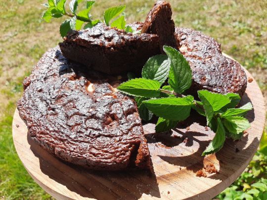 Шоколадный десерт. Фото кулинарки Эллы Ивановой
