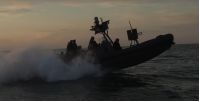 Украинские разведчики высадились на Тендровской косе. Скрин видео ГУР МО