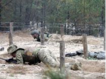 Военные в учебном центре ВСУ, фото из открытых источников