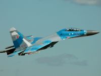 Удар СБУ по аэродрому Саки - уничтожен Су-30СМ - Фото: Википедия