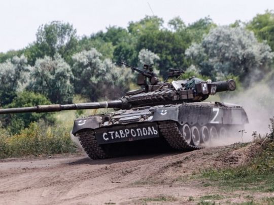 российский танк