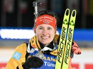 Дворазова віцечемпіонка світу з&nbsp;біатлону вперше стала мамою (фото)