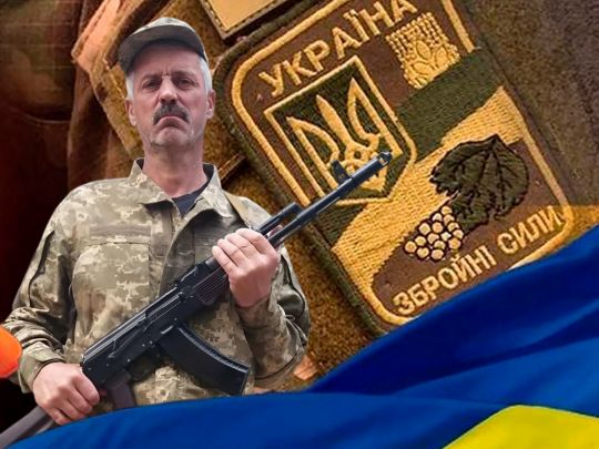 Стрелок мотопехотного батальона Григорий Партола
