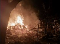 Более 10 взрывов слышали ночью в Киевской области, фото ОВА