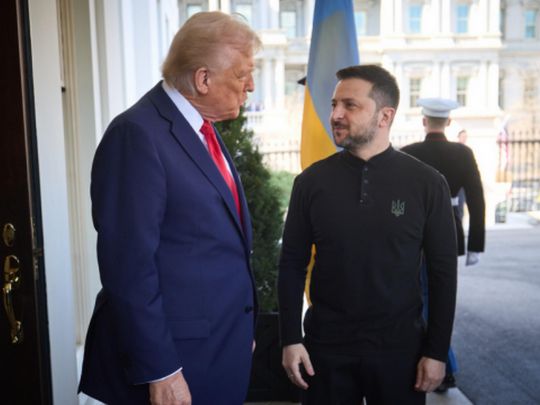 Трамп и Зеленский